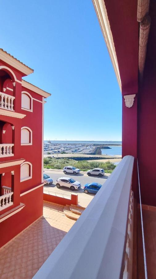 Apartamento Rojo Con Vistas Al Mar Mazagón Dış mekan fotoğraf